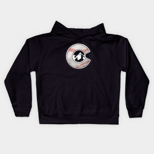 Distressed Colorado Baseball Colorado Kids Hoodie